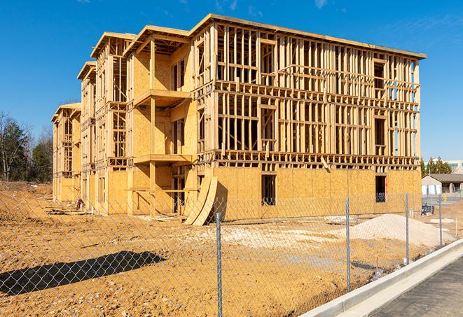 a long-lasting temporary fence helping to keep construction zones safe in Revere